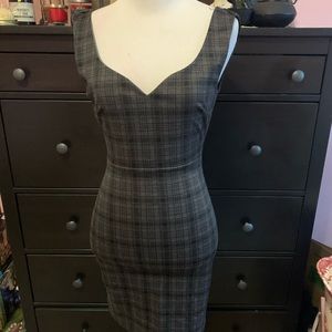 Windsor plaid mini dress XS